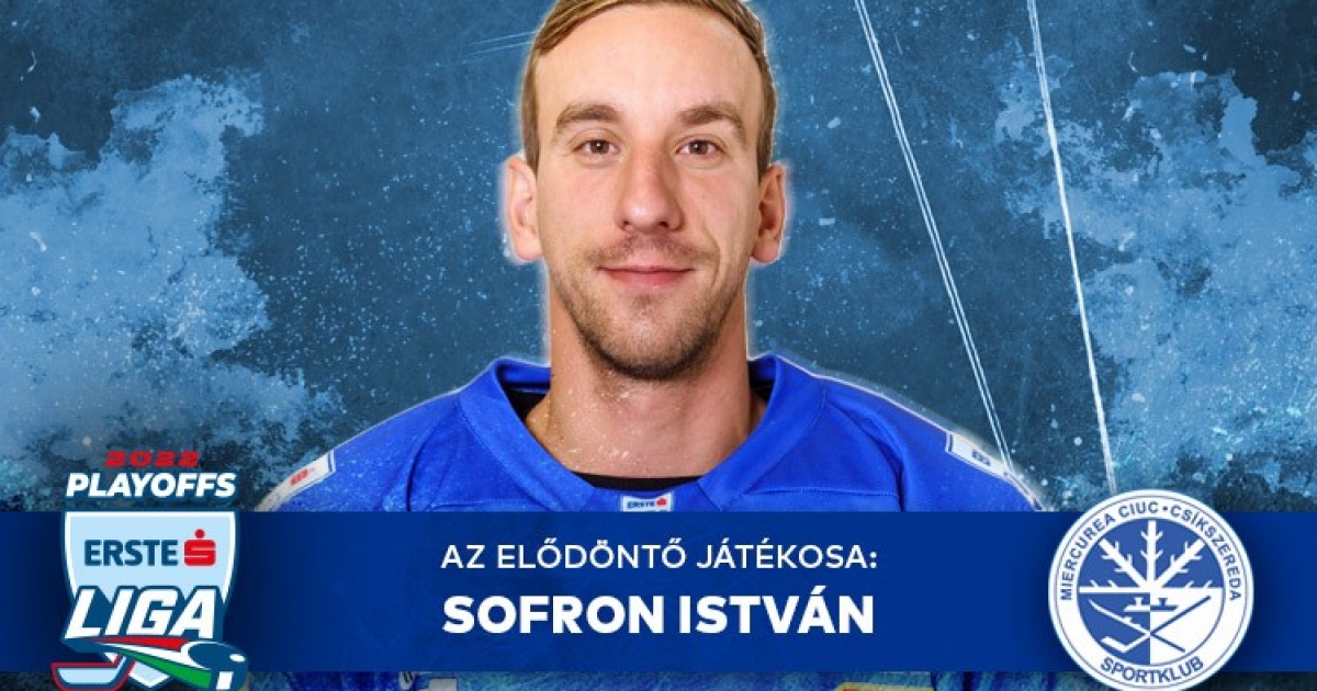 Sofron István az elődöntő legjobbja