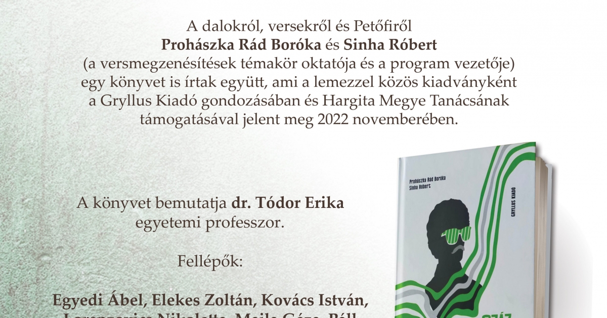 Lemez- és könyvbemutató