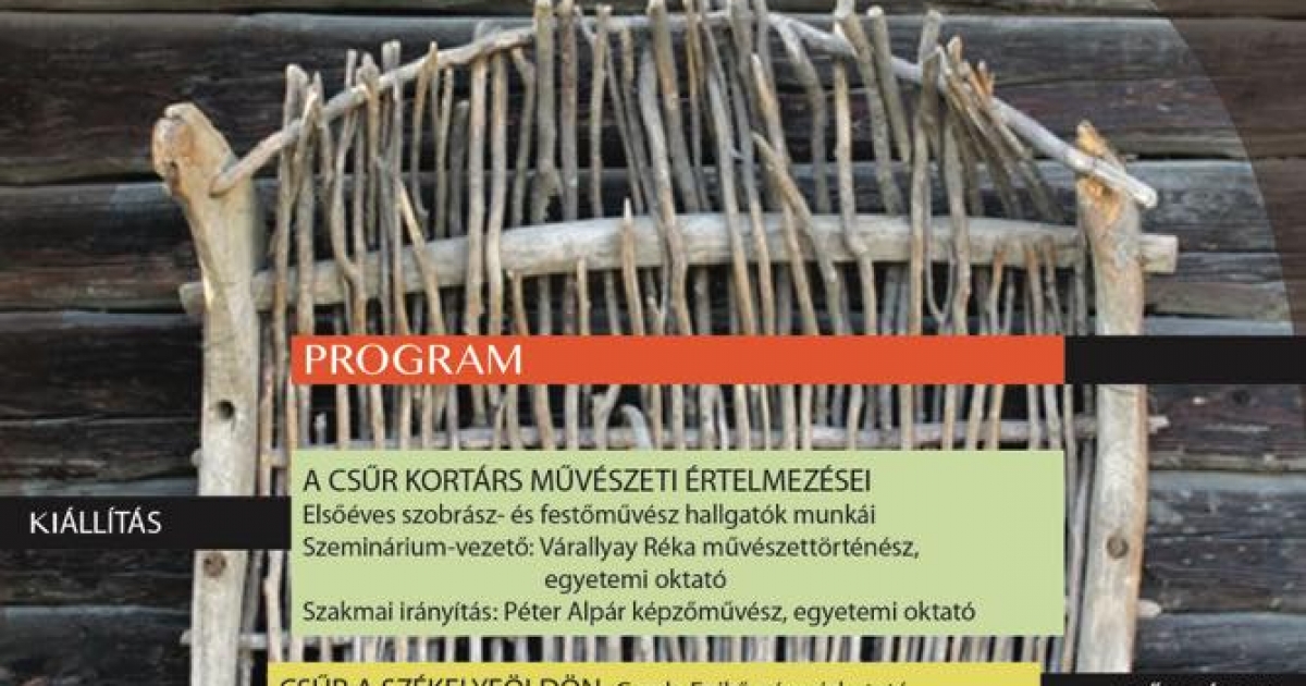 A csűr tere a művészet tere