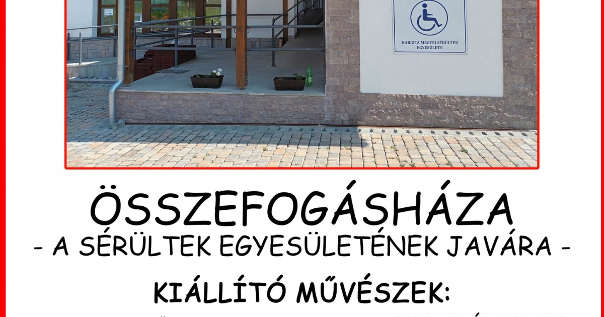 A Hargita Népe ajánlja: Jótékonysági kiállítás