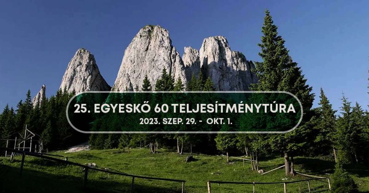 Egyes-kő 60 teljesítménytúra