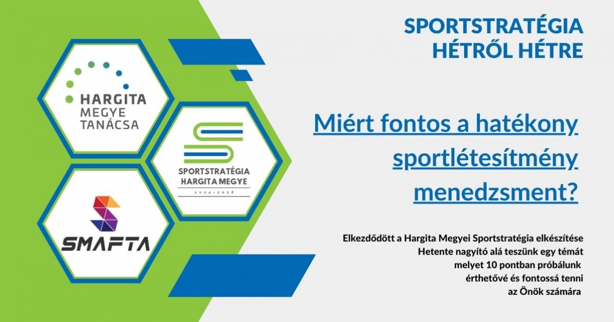 Készül a sportstratégia (4.)