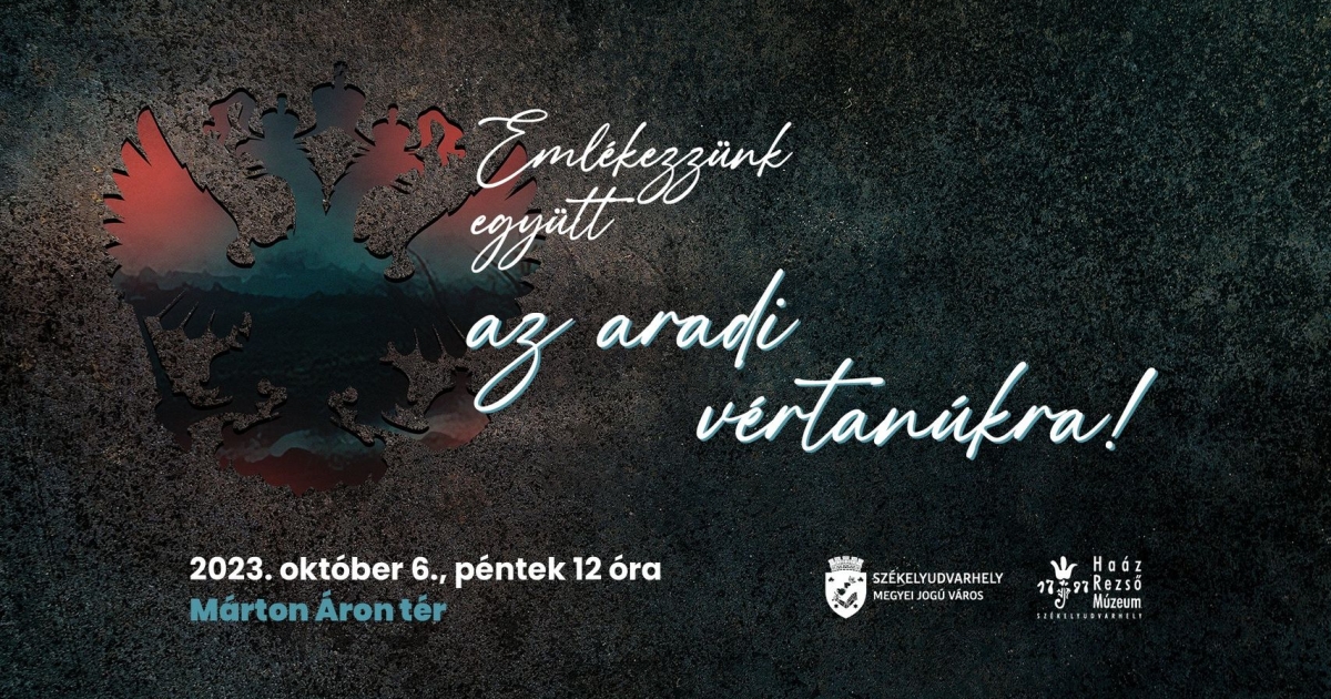 Az aradi vértanúkra emlékeznek