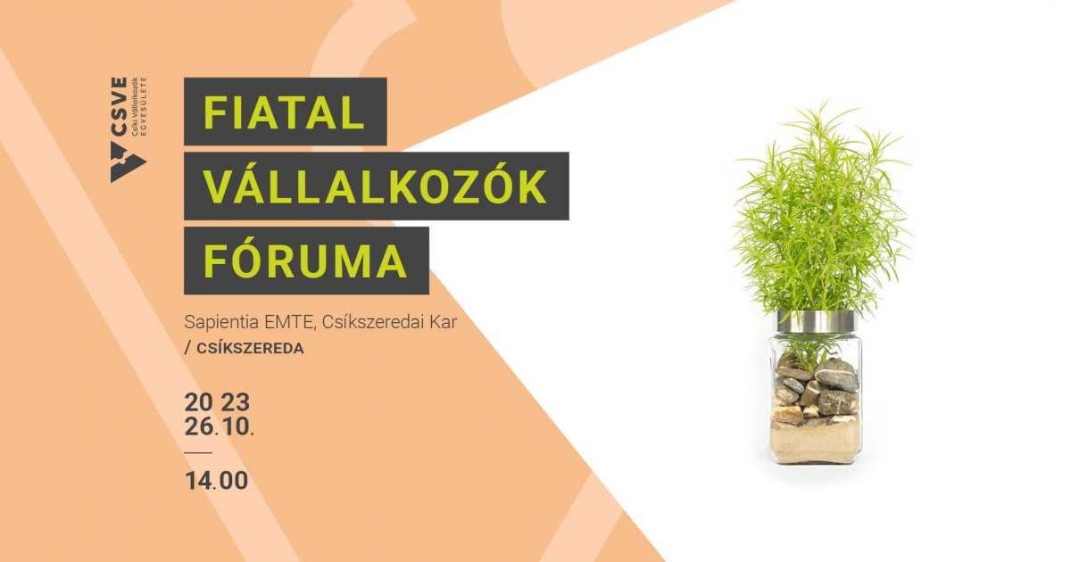 VIII. Fiatal Vállalkozók Fóruma