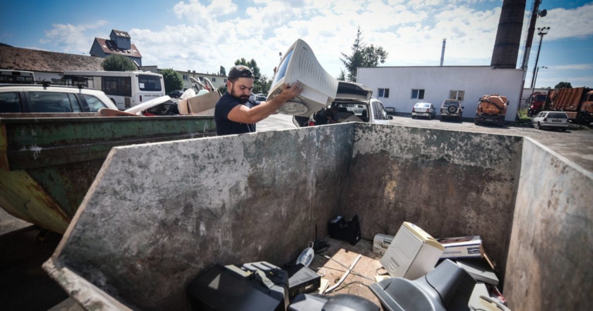Elektronikai hulladékgyűjtési akciót tartanak Korondon