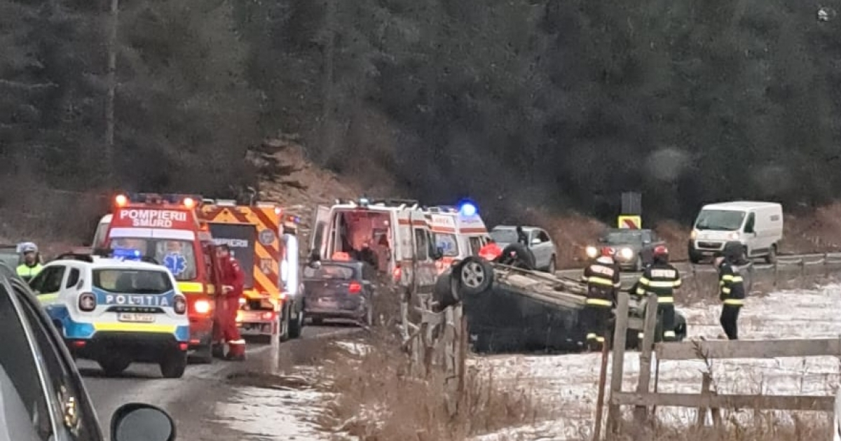 Baleset Szépvíz közelében