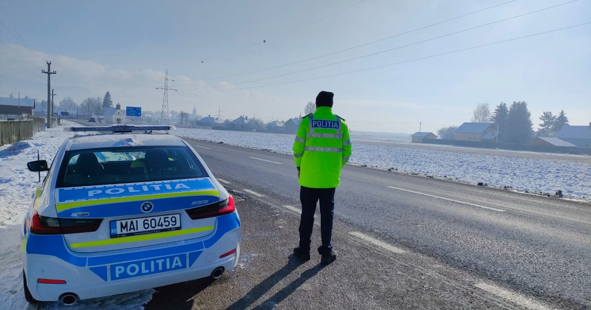 Vasárnapi ellenőrzés a megyében: hat jogosítványt vontak be, 60 ezer lejre büntettek a rendőrök