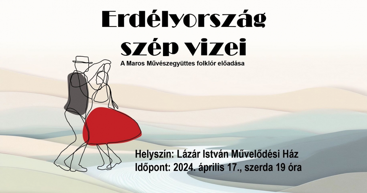 A Maros Művészegyüttes előadása