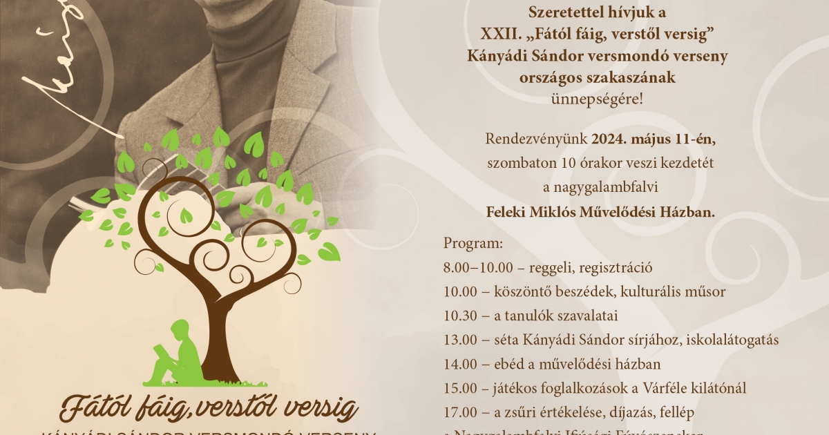 Kányádi Sándor versmondó verseny