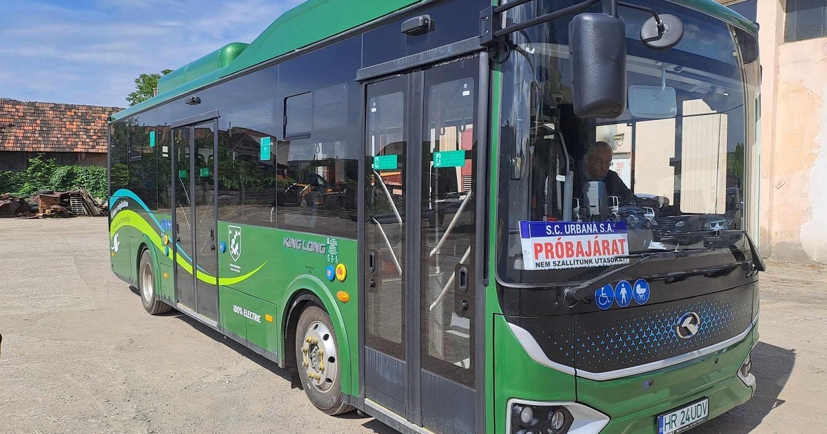 Új buszokat és új megállókat jelentett be az Urbana Transport Székelyudvarhelyen