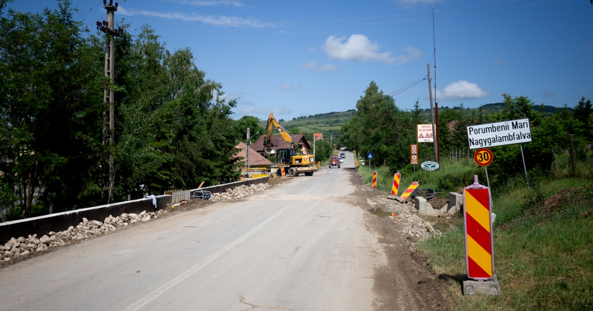 Még a tél előtt befejezhetik a Küküllő menti beruházást