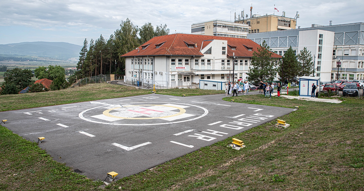 Egy év alatt összesen 51 alkalommal használták a csíkszeredai helikopter-leszállópályát