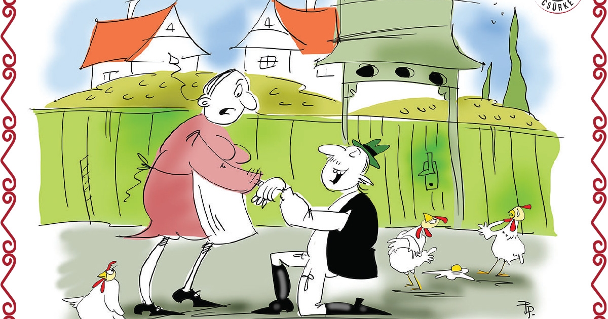 Te csak rajzolj, Parapista, jól áll a Csürkén a harisnya!