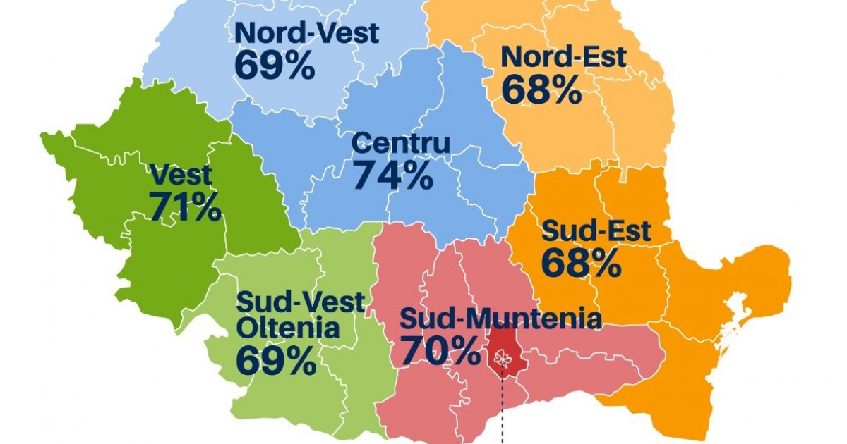 Ismét előkerült a régiósítás: az USR összevonná a megyéket, így a jelenlegi 41 helyett 7 maradna