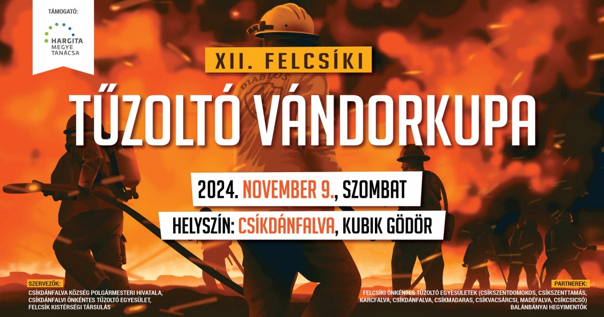 XII. Felcsíki Önkéntes Tűzoltók Vándorkupája