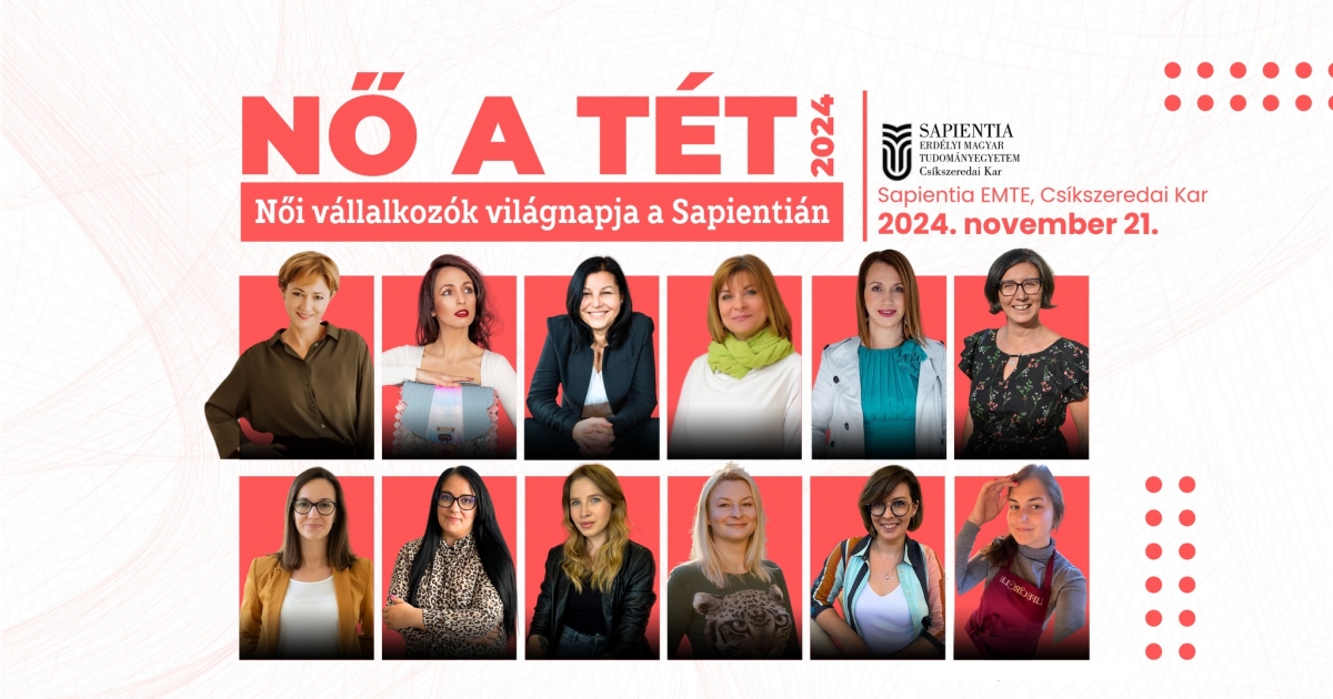 Női vállalkozók világnapja a Sapientián