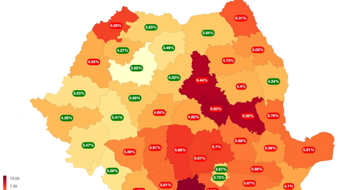 Hálapénztérkép – igen, van ilyen is, és Hargita megye nem áll jól ezen