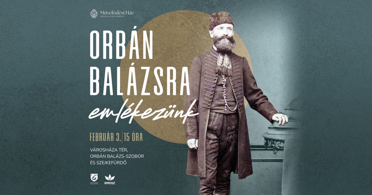 Orbán Balázsra emlékeznek