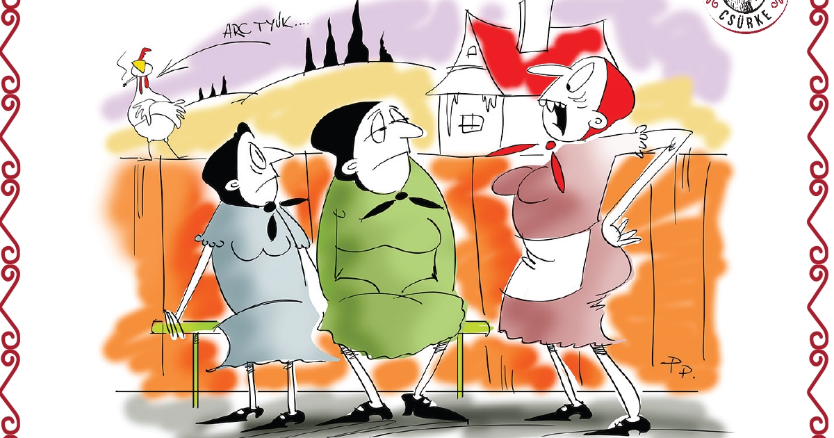 Te csak rajzolj, Parapista, jól áll Csürkén a harisnya!