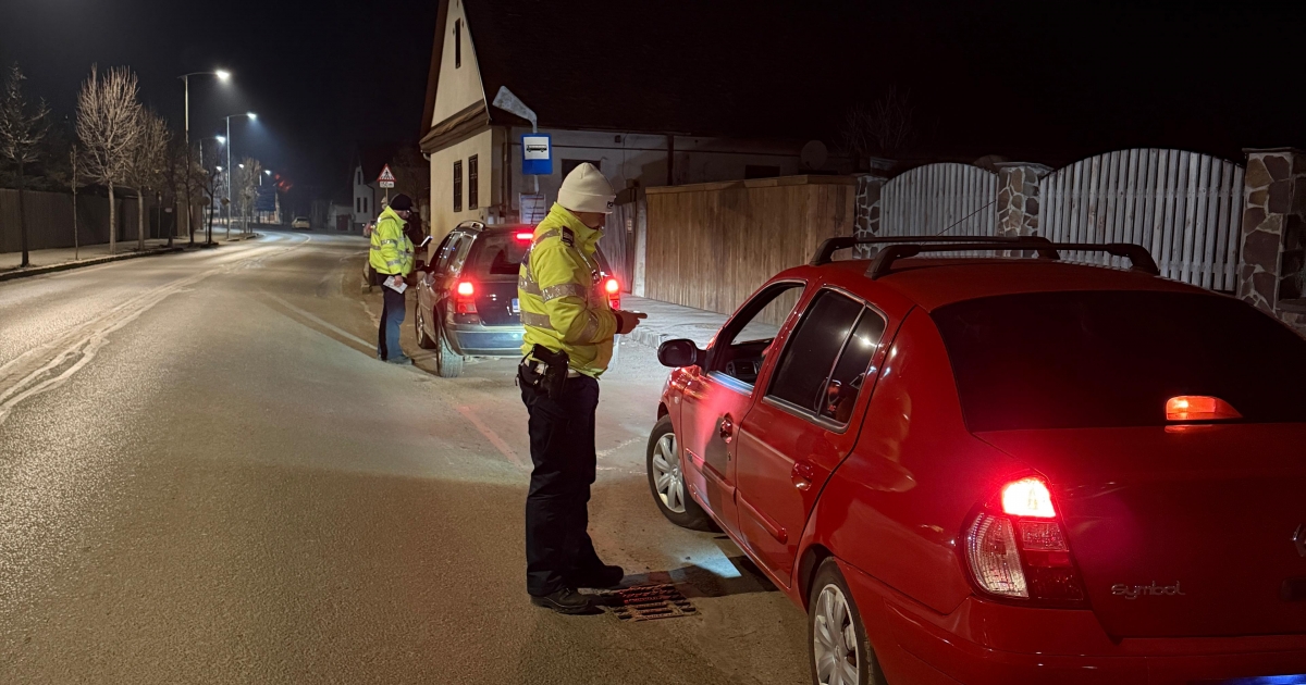 Közúti ellenőrzéseket végzett a rendőrség