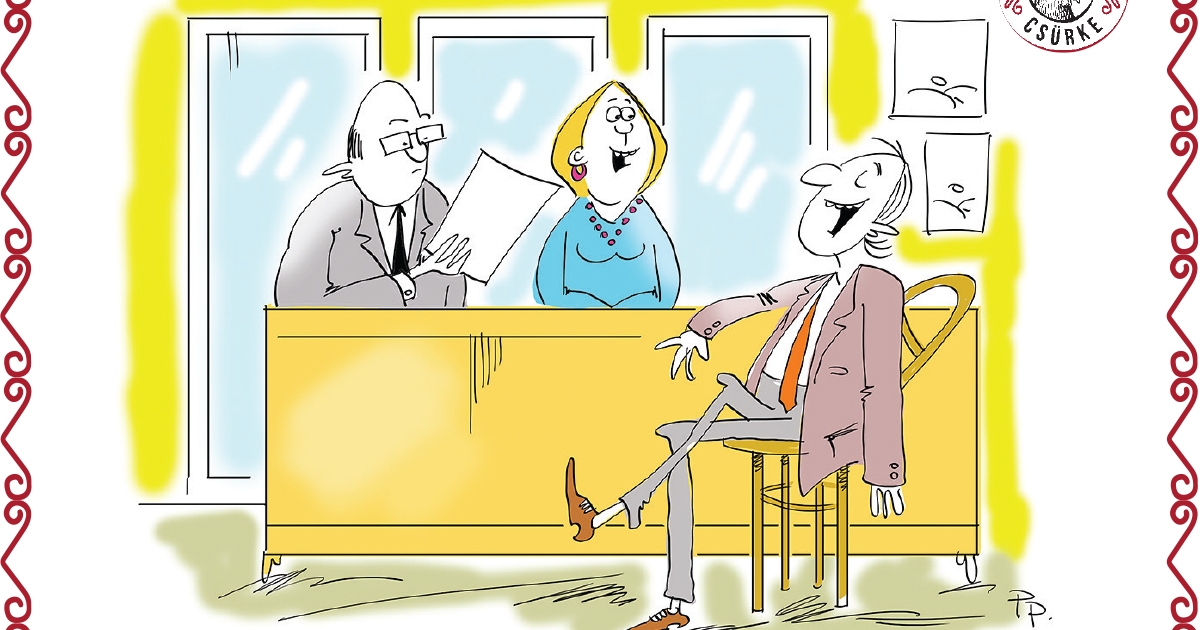 Te csak rajzolj, Parapista, jól áll Csürkén a harisnya!