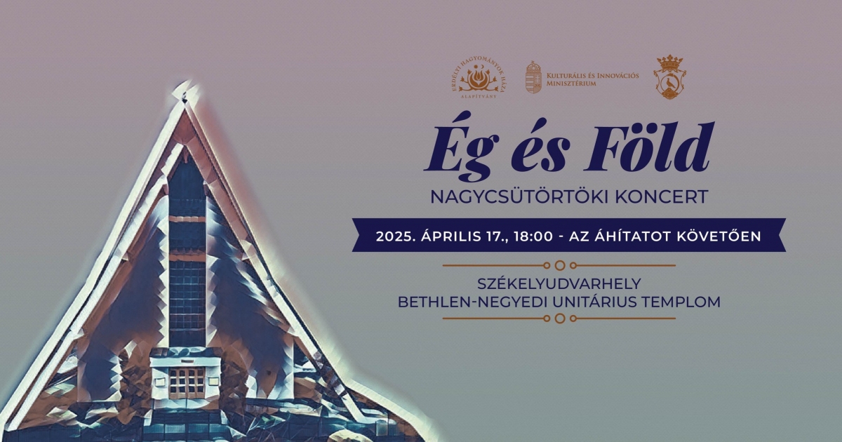 Nagycsütörtöki koncert Székelyudvarhelyen