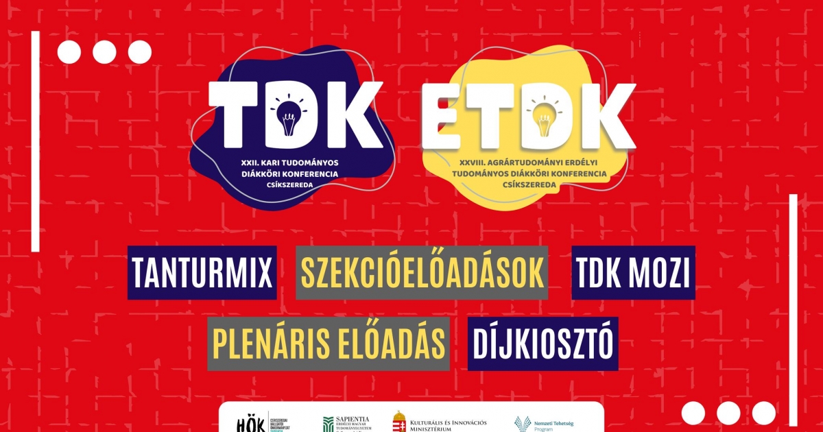 Tudományos Diákköri Konferencia