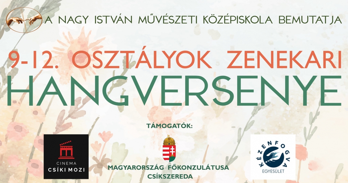 Középiskolások zenekari hangversenye