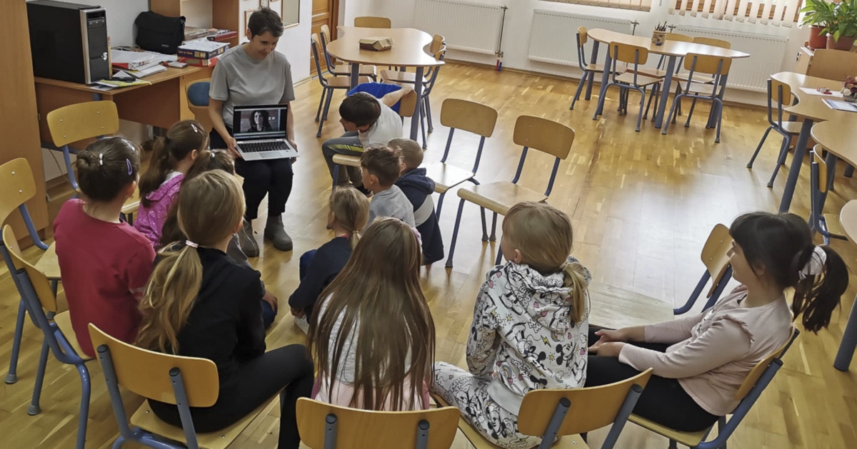 Félelemkezelést tanultak a gyergyóalfalvi kisiskolások