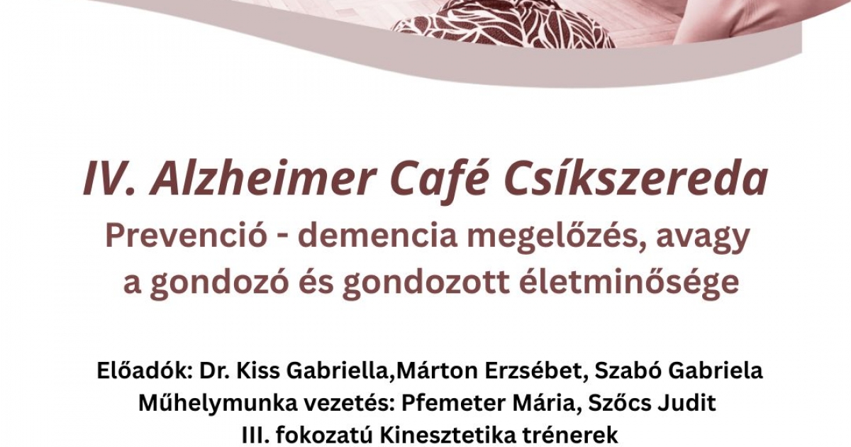 Alzheimer Café Csíkszeredában