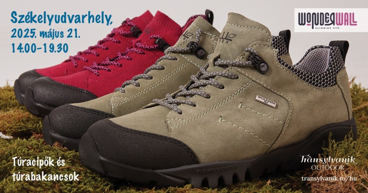 Túracipővásár Székelyudvarhelyen