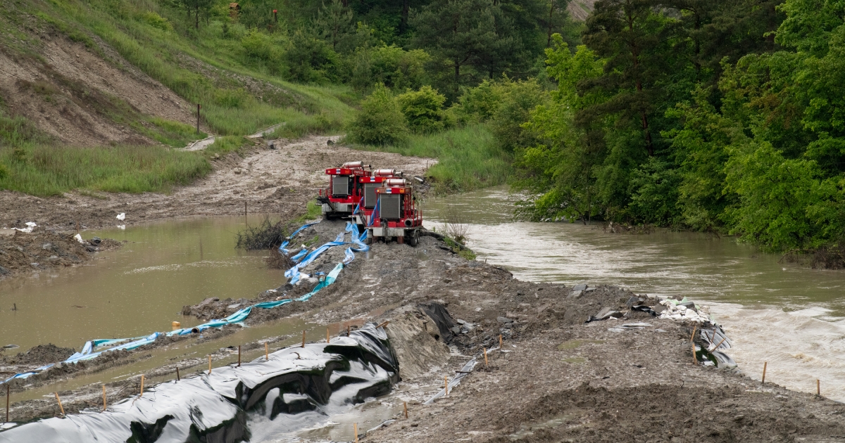 Prefektus: a beavatkozási munkálatokat mindaddig nem lehet elkezdeni, amíg a Korond-patak hozama nem csökken