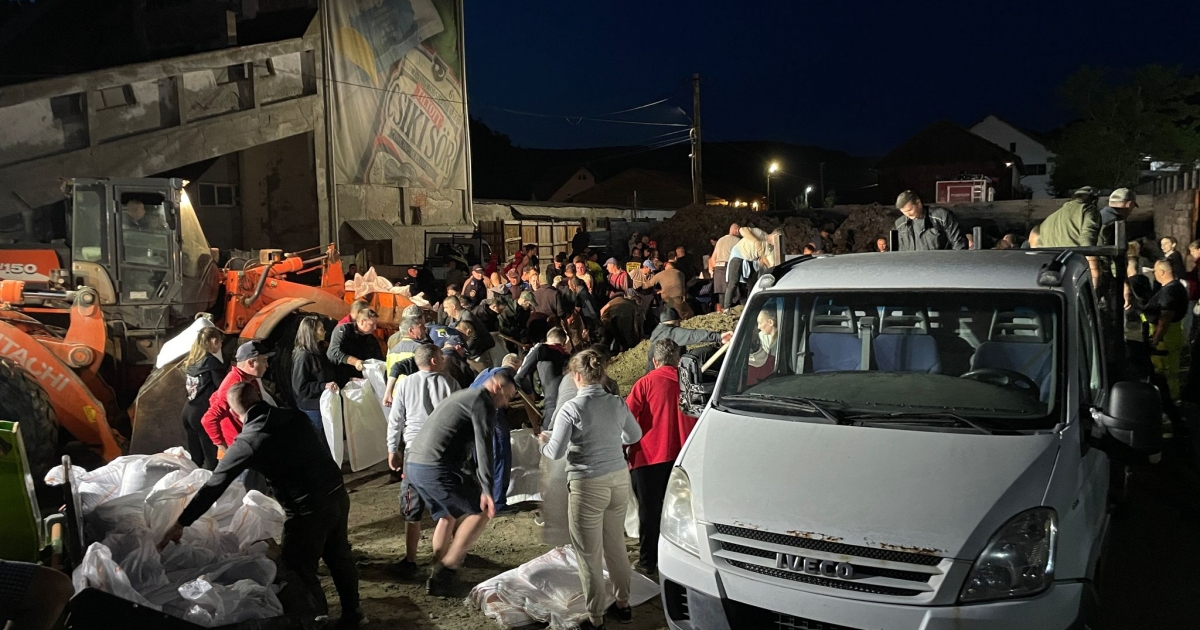 Operatívan és eredményesen valósult meg az evakuálás