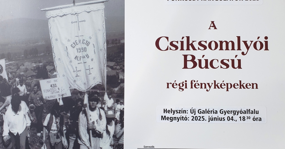 Fotókiállítás: A csíksomlyói búcsú régi fényképeken