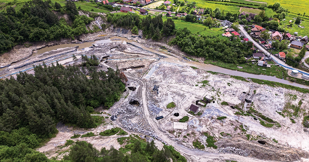 Kölcsönös vádaskodásba torkollott a „sómederbe” terelt patak ügye