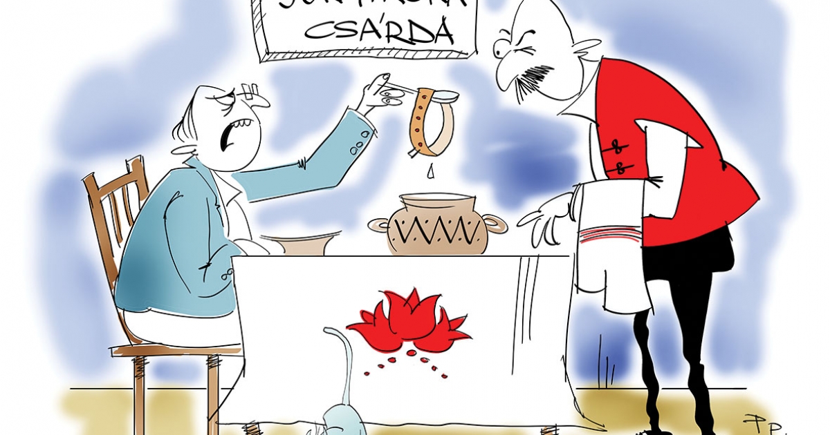 Te Pista, a Csürke a pálinkát mind megitta!