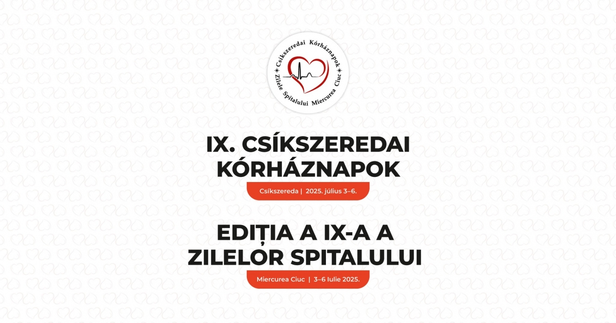 IX. Csíkszeredai Kórháznapok