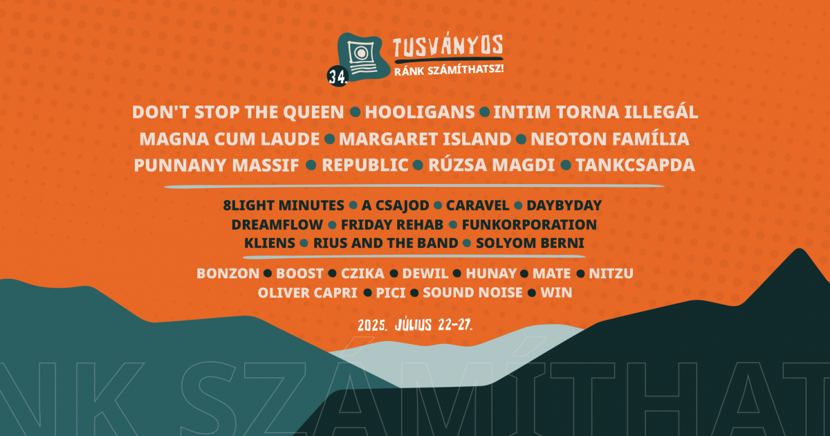 Koncertek a 34. Tusványoson