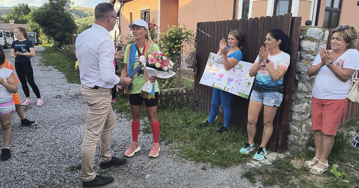 Célba ért az ultrafutó