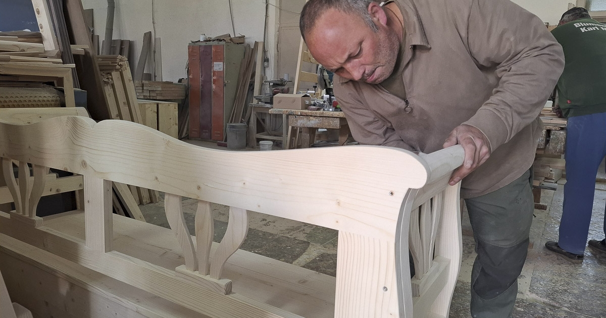 Ahol a fabútor fából készül