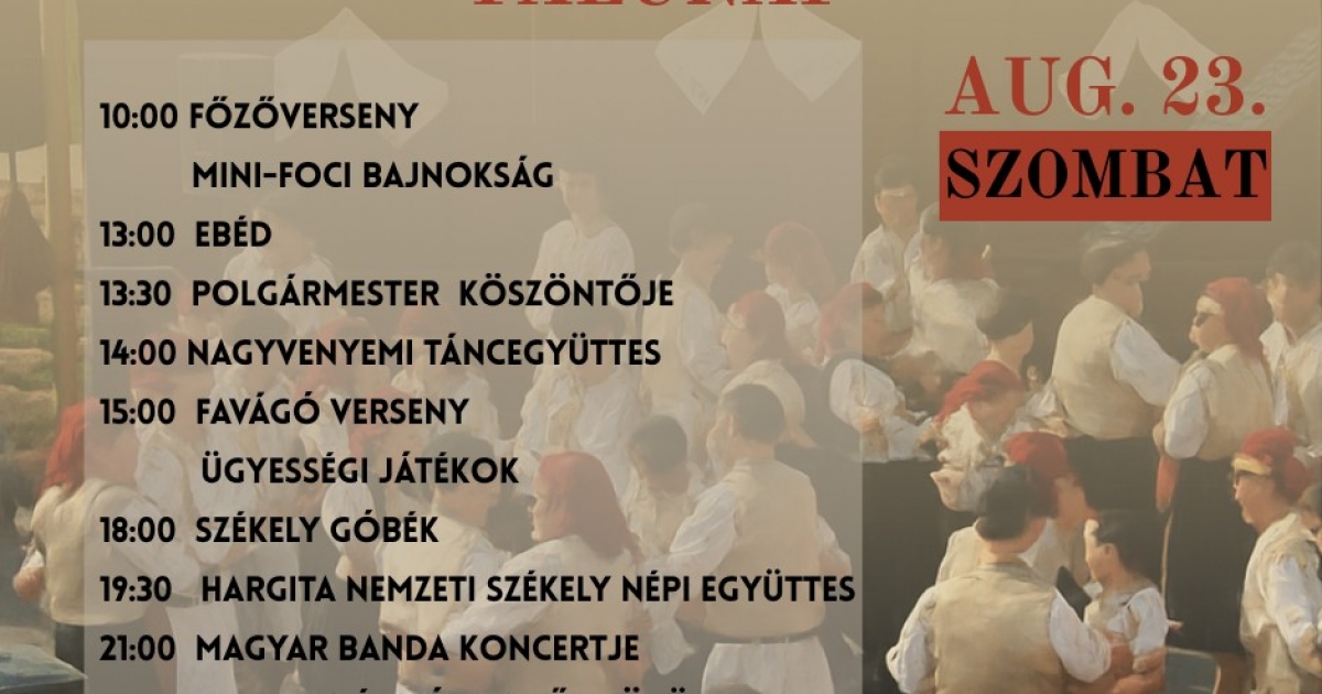 Gyimesfelsőloki Falunap