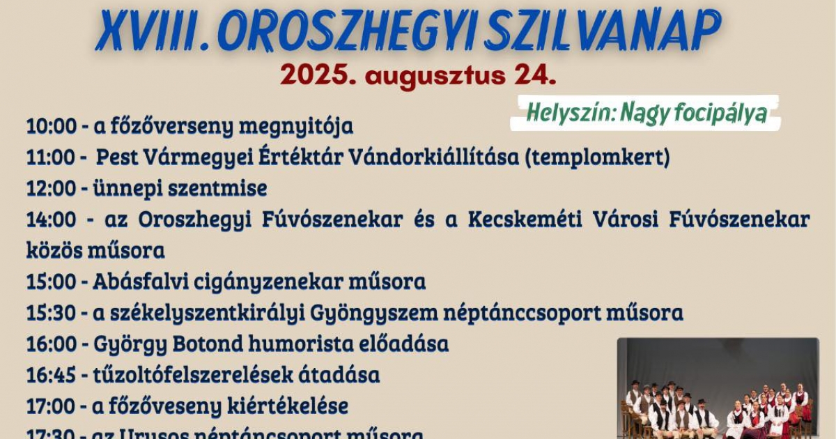 Oroszhegyi Szilvanap