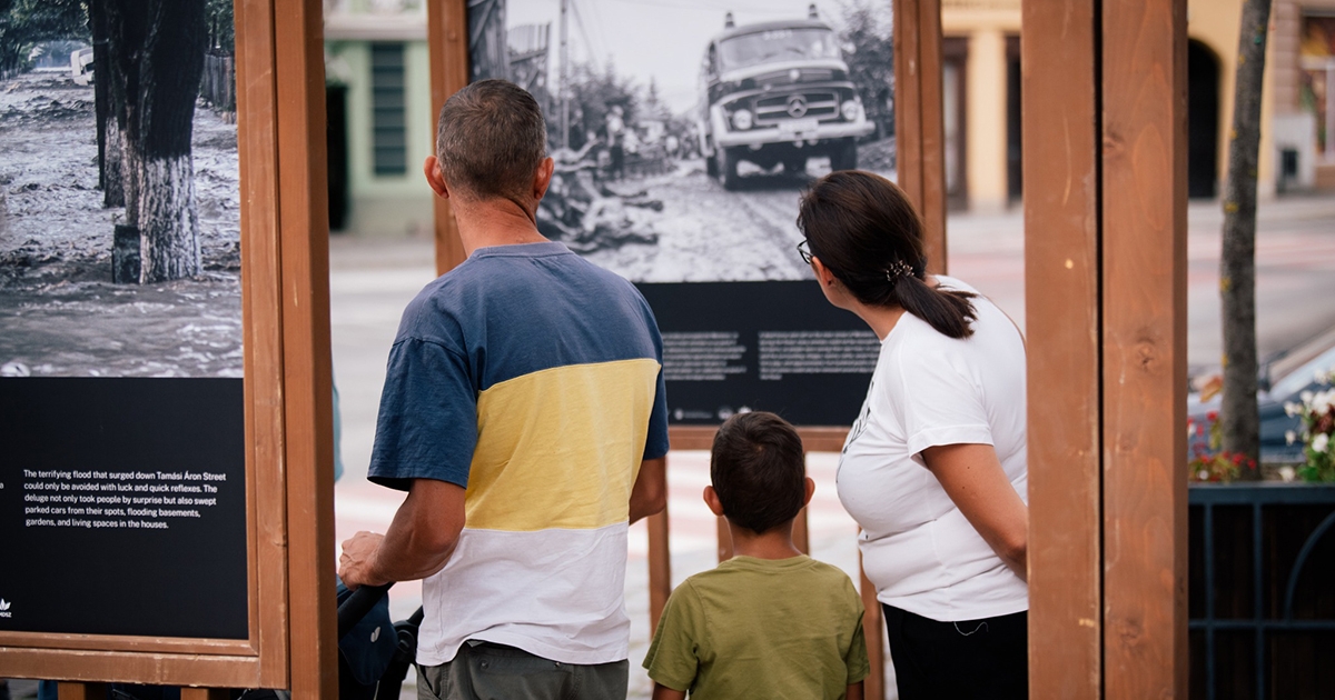 A nagy árvíz képei a Patkóban