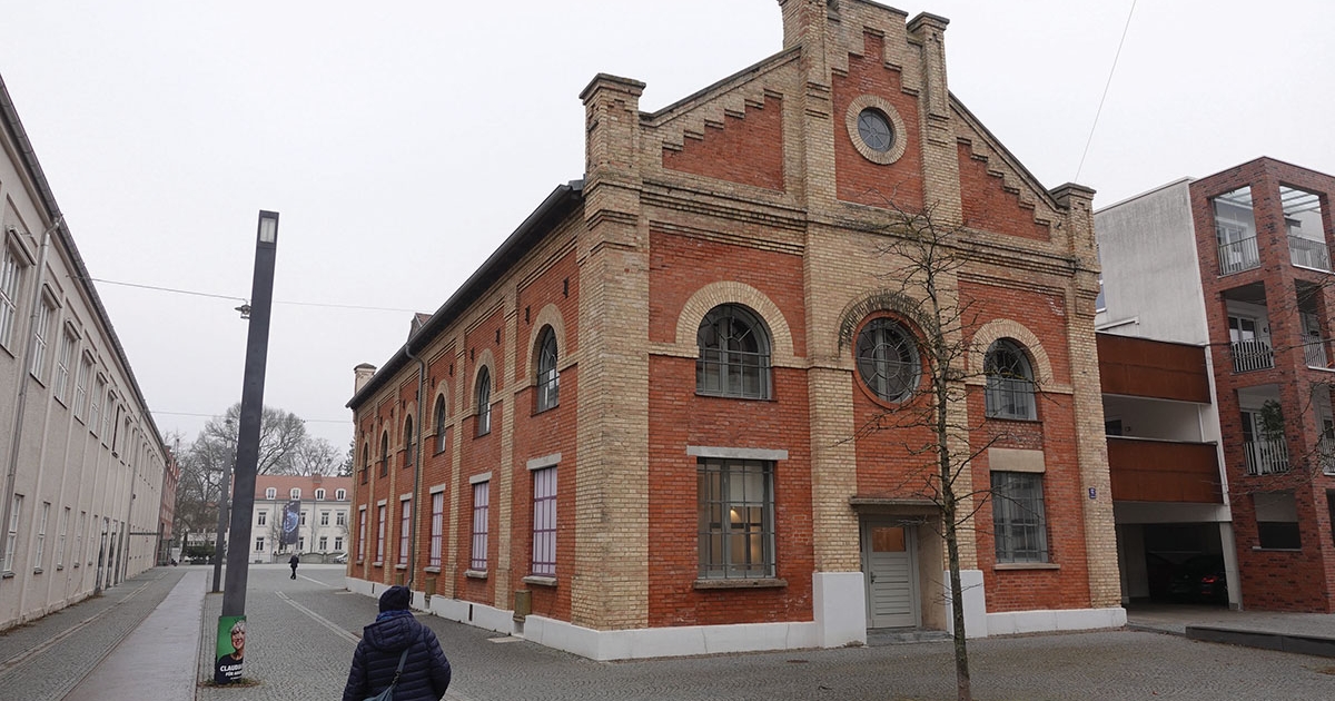 Az augsburgi textilmúzeumban