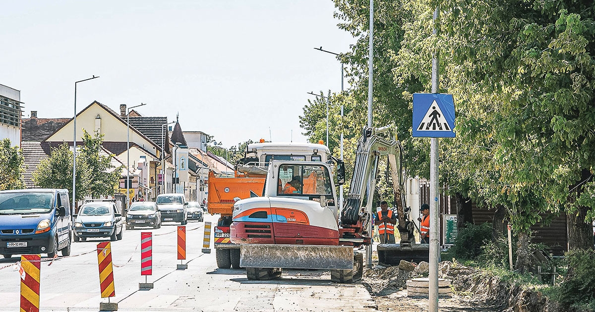 Korszerűsítik a székelyudvarhelyi Bethlen Gábor utcát