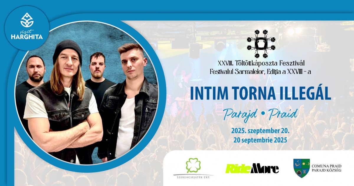 Intim Torna Illegál-koncert Parajdon
