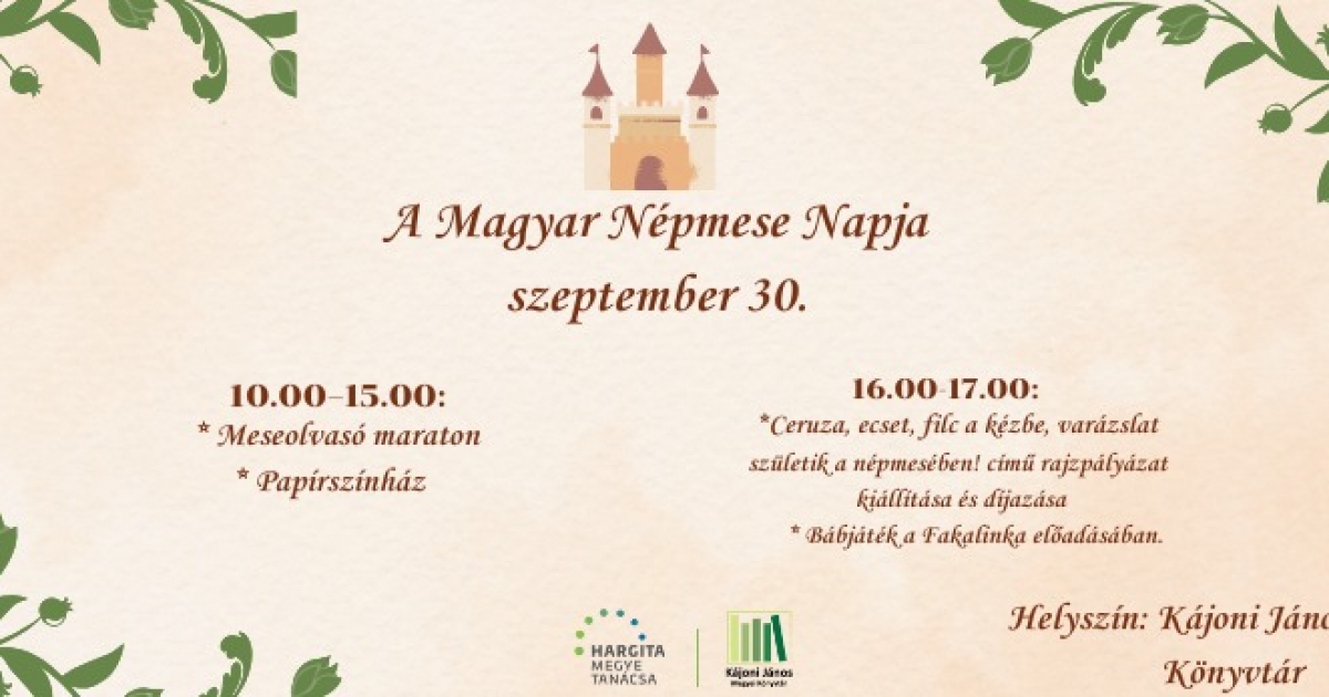 A magyar népmese napja
