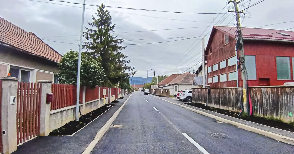 Megújult az Olt és a Sas utca