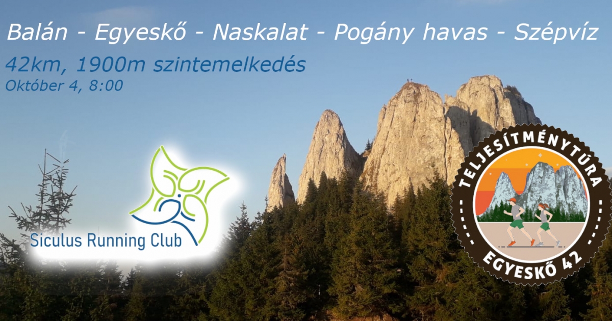 Egyeskő 60 közösségi futás