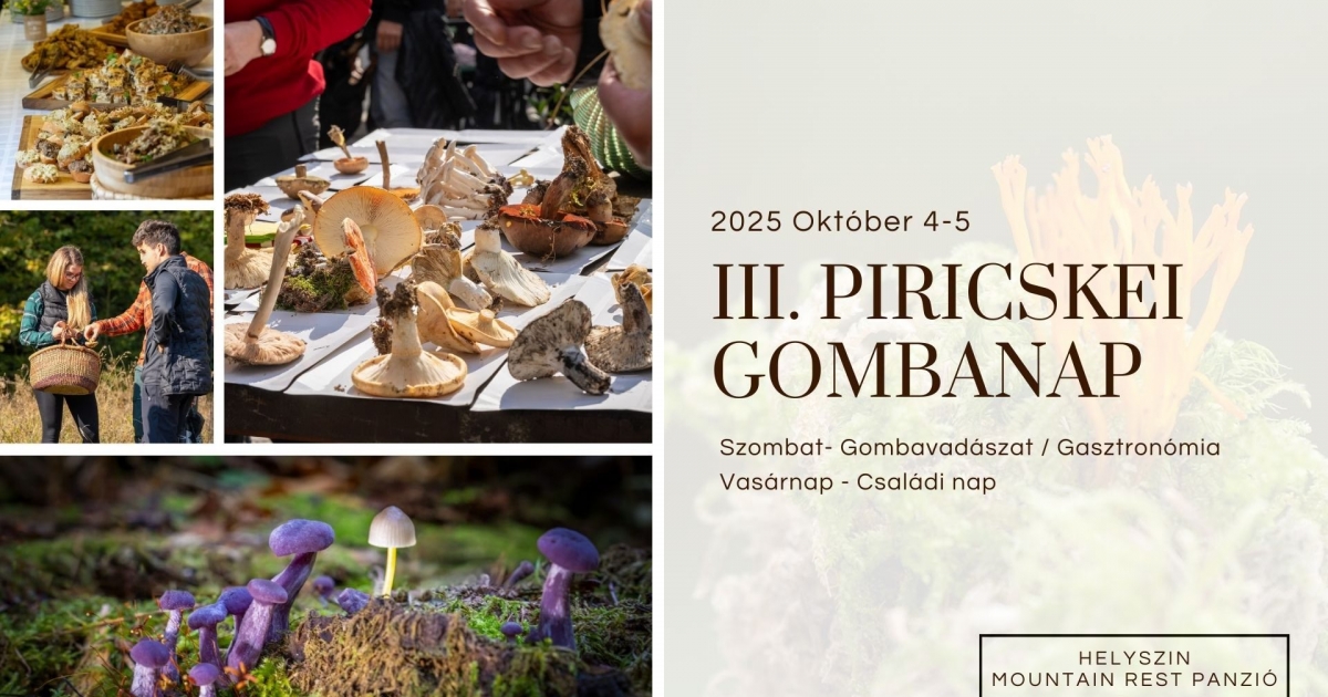 Piricskei gombanap
